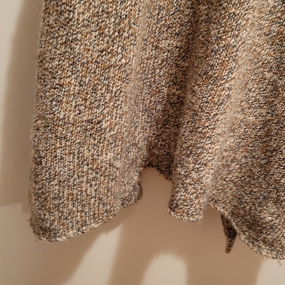 Susan Bristol  Brown and Cream Short Sleeve  Cardigan Sweater Size XL - Picture 11 of 12